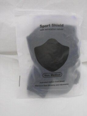 New Sport shield(non-medical) face mask -Face Shield Mask, Reusable, Sizes 4